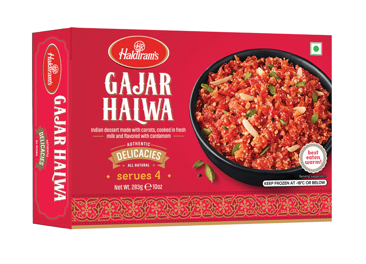 Buy Online Haldiram Gajar Halwa 283 GM Kesar Grocery.